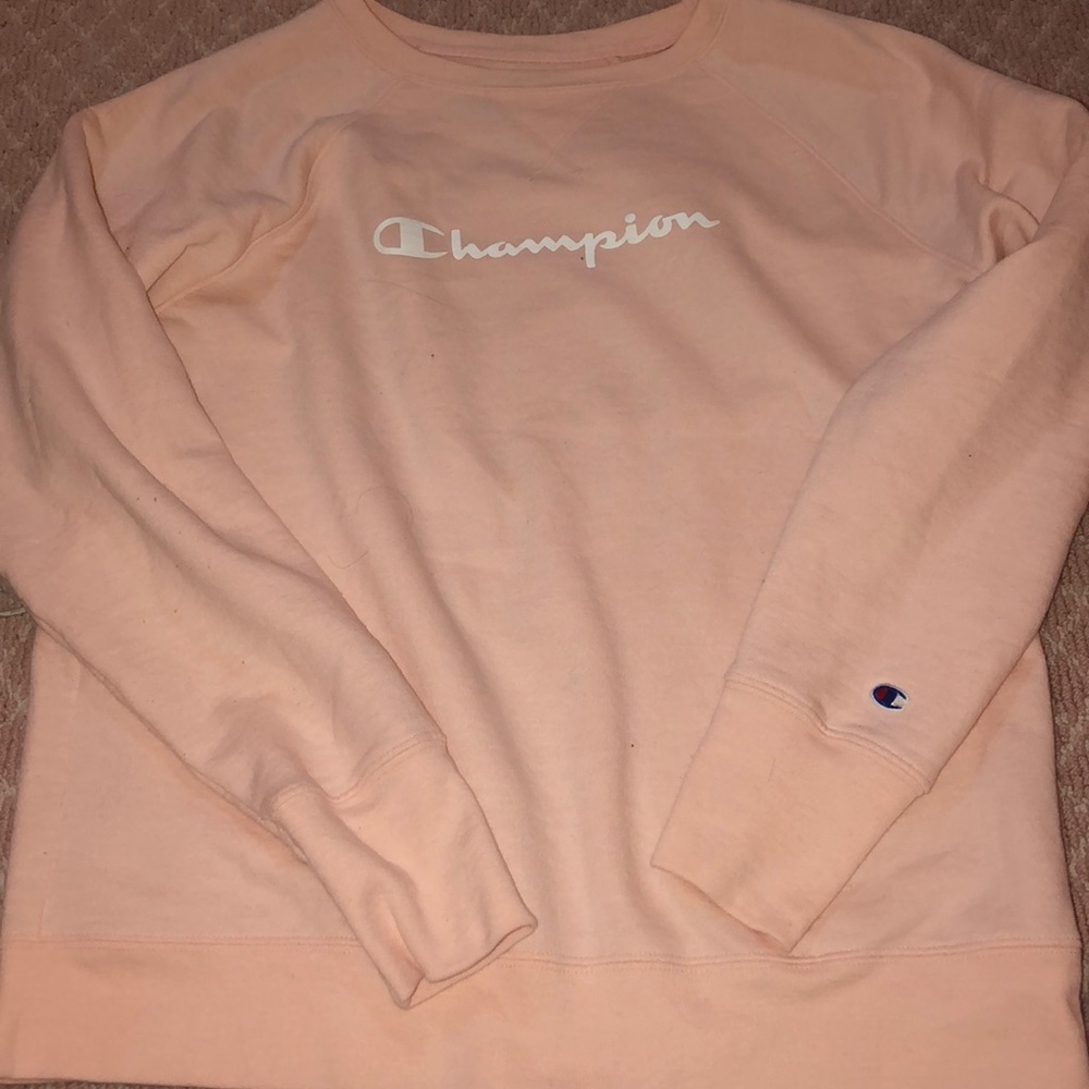 Light Pink Champion Long Sleeve
